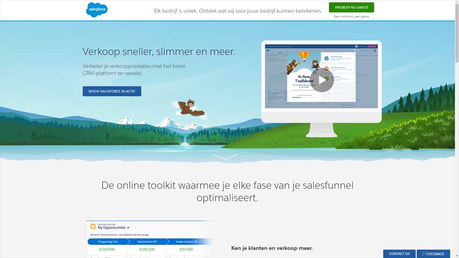 WebWinnaar - Een sterke landingspagina maken - Salesforce