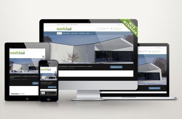 WebWinnaar - Webdesign Noviclad - Wij maken mooie nieuwe websites of webshops die hoog scoren in Google en andere zoekmachines